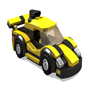 3D Lego Race Car Puzzle