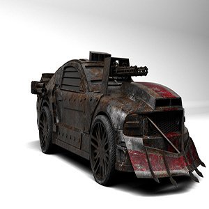 3D Max Death Race Car