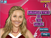 Amanda Bynes at the Salon