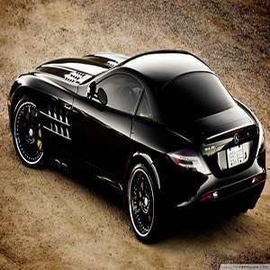 Black Mercedes Benz Puzzle