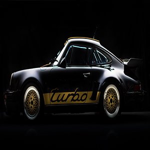 Black Vintagr Porsche Puzzle