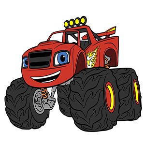 Blaze Truck Jigsaw