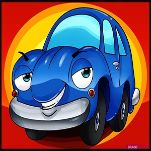 Blue Kids Car Toy