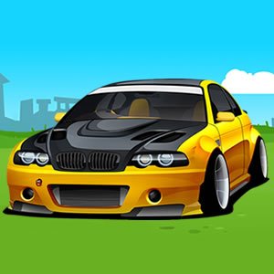 BMW M3 Cartoon