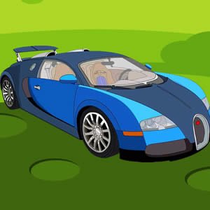 Bugatti Cartoon