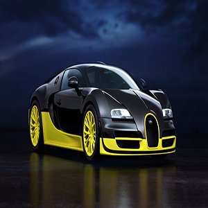 Bugatti Veyron Super Sport Car