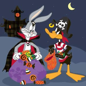 Bugs Bunny and Daffy Duck