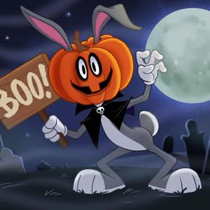 Bugs Bunny Halloween Puzzle