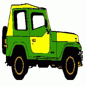 Cartoon Jeep for Kids