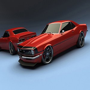 Chevy Muscle Cars Jigsaw