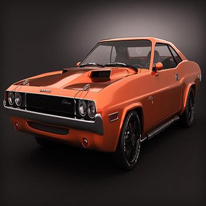 Classic Muscle Car Jigsaw