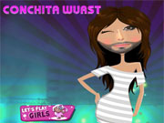 Conchita Wurst Dress Up Game