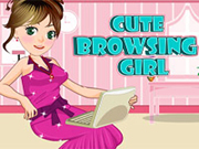 Cute Browsing Girl