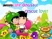 Cute Dinosaur Rescue Lover