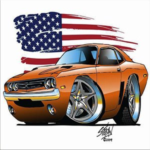 Dodge Challenger America Muscle Car