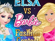 Elsa vs Barbie Fashion Contest