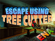 Escape using Tree Cutter