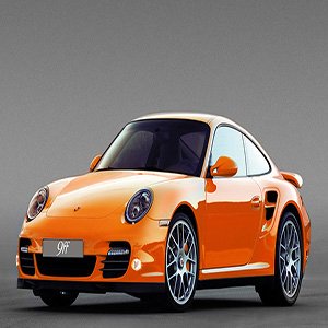 Fancy Orange Porsche