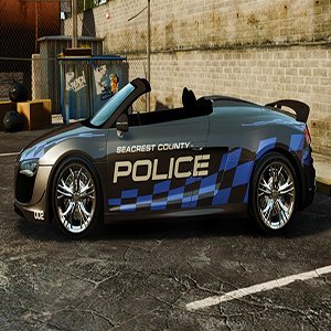 Fancy Police Car Puzzle