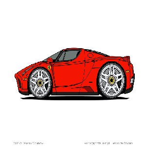 Ferrari Enzo Cartoon Edition