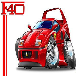 Ferrari F40 Toon Edition