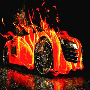 Fire Car Jigsaw