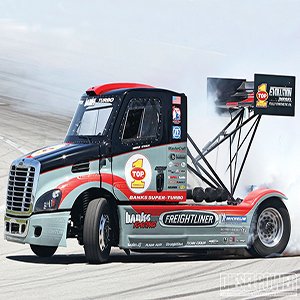 Freightliner Race Truck Drifting