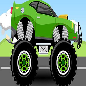 Green Monster Kids Truck