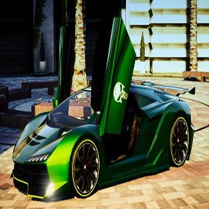 Green Zentorno Sport Car