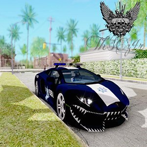 GTA Lamborghini Police Car