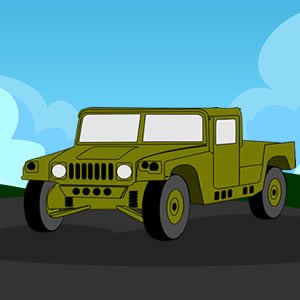 Hummer Cartoon Puzzle