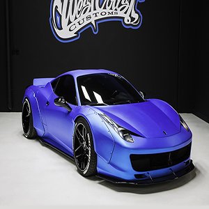 Justin Bieber 458 Ferrari