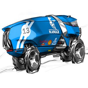 Kamaz Racing Car