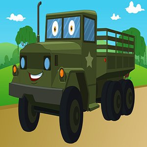 Kids Army Truck