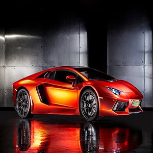 Lamborghini Aventador Matte Orange Edition