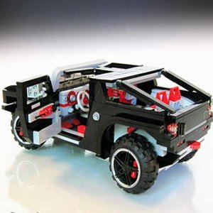 Lego Black Car Game