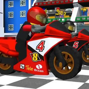 Lego Moto Racing Puzzle