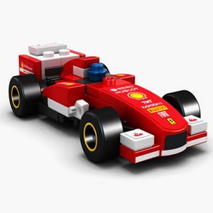 Lego Red Ferrari Game