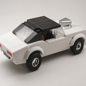 Lego White Chevrolet