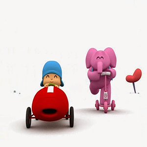 Lets Race Pocoyo Puzzle