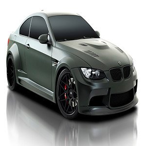 Matte Black BMW M3 Puzzle