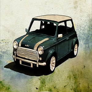 Mini Cooper Cartoon Edition