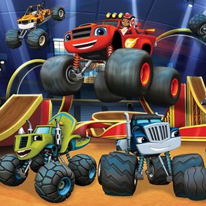 Monster Machines Hidden Tires