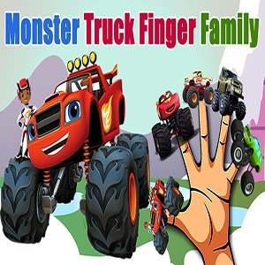 Monster Truck Finger Family