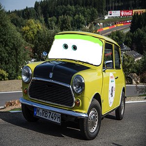 Mr Bean classic Mini Car