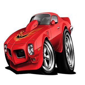 Muscle Car Cartoon Edition