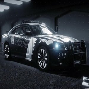 NFSpeed Police Car Jigsaw