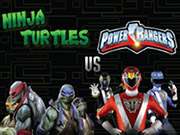 Ninja Turtles Vs Power Rangers