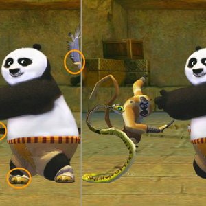 Panda in Action Difference