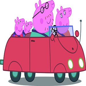 Peppa Pig Family Car